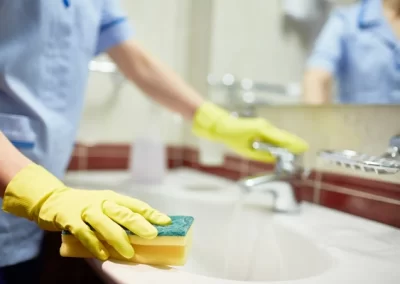 Skilled commercial cleaner